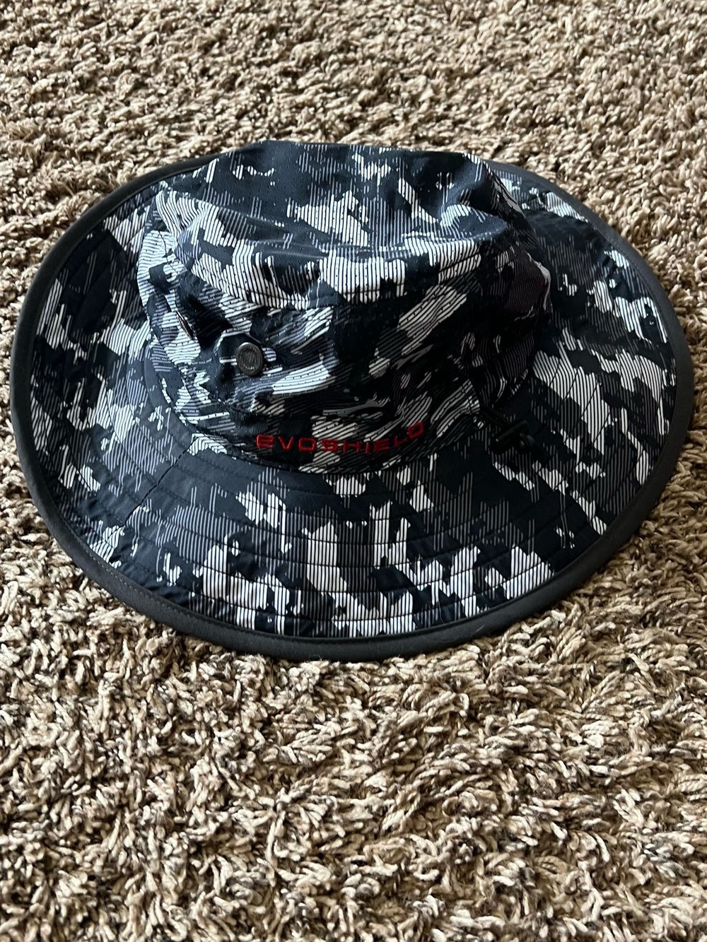 EvoShield Men’s Black & White Camo Sun Boonie Hat